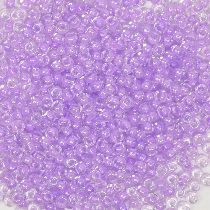 8-9222-TB Orchid lined Crystal
