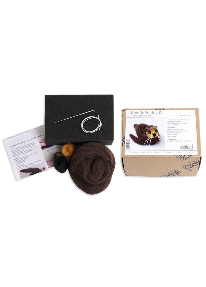 Ashford Seal Needle Felting Kit
