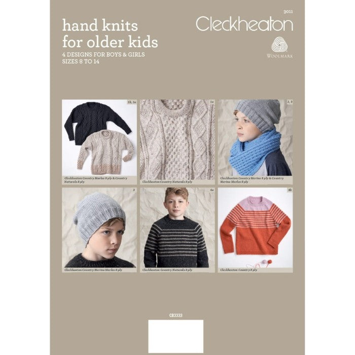 Cleckheaton Hand Knits for Older Kids Pattern Book