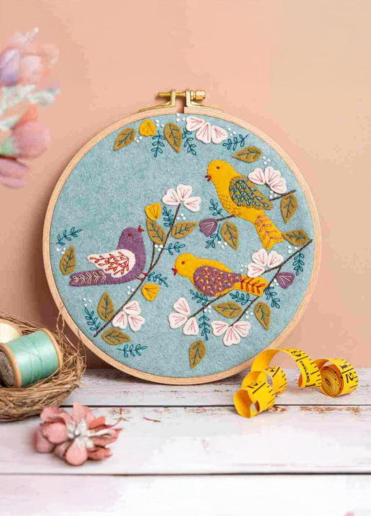 Corinne Lapierre Dawn Chorus Applique Hoop Craft Kit