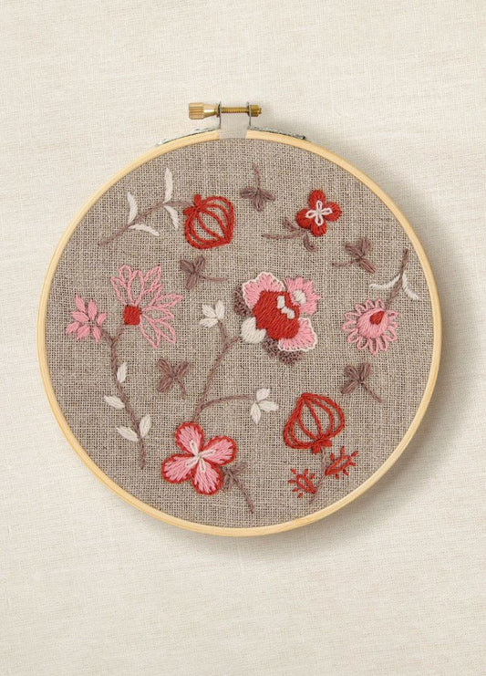 DMC Eco Vita Embroidery Kit - Indiennes Flowers