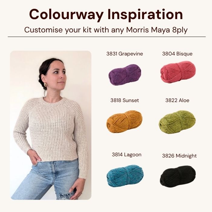 Lola Crochets Duna Sweater Kit