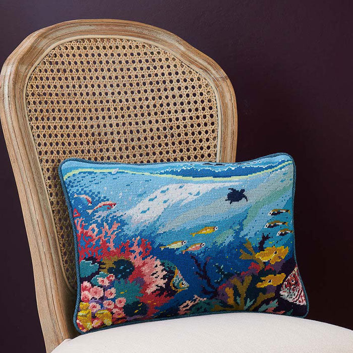 Ehrman Turtle Reef Cushion