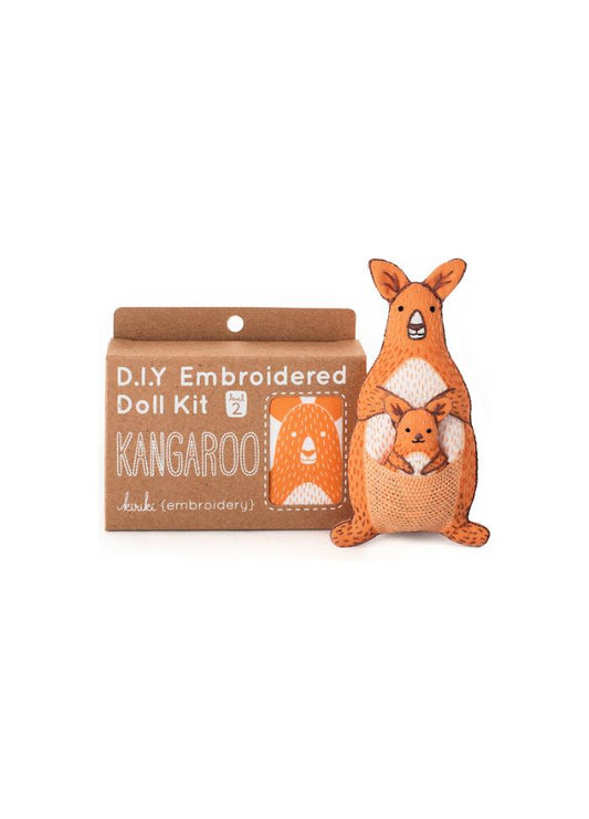 Kiriki Press Kangaroo - Embroidery Kit