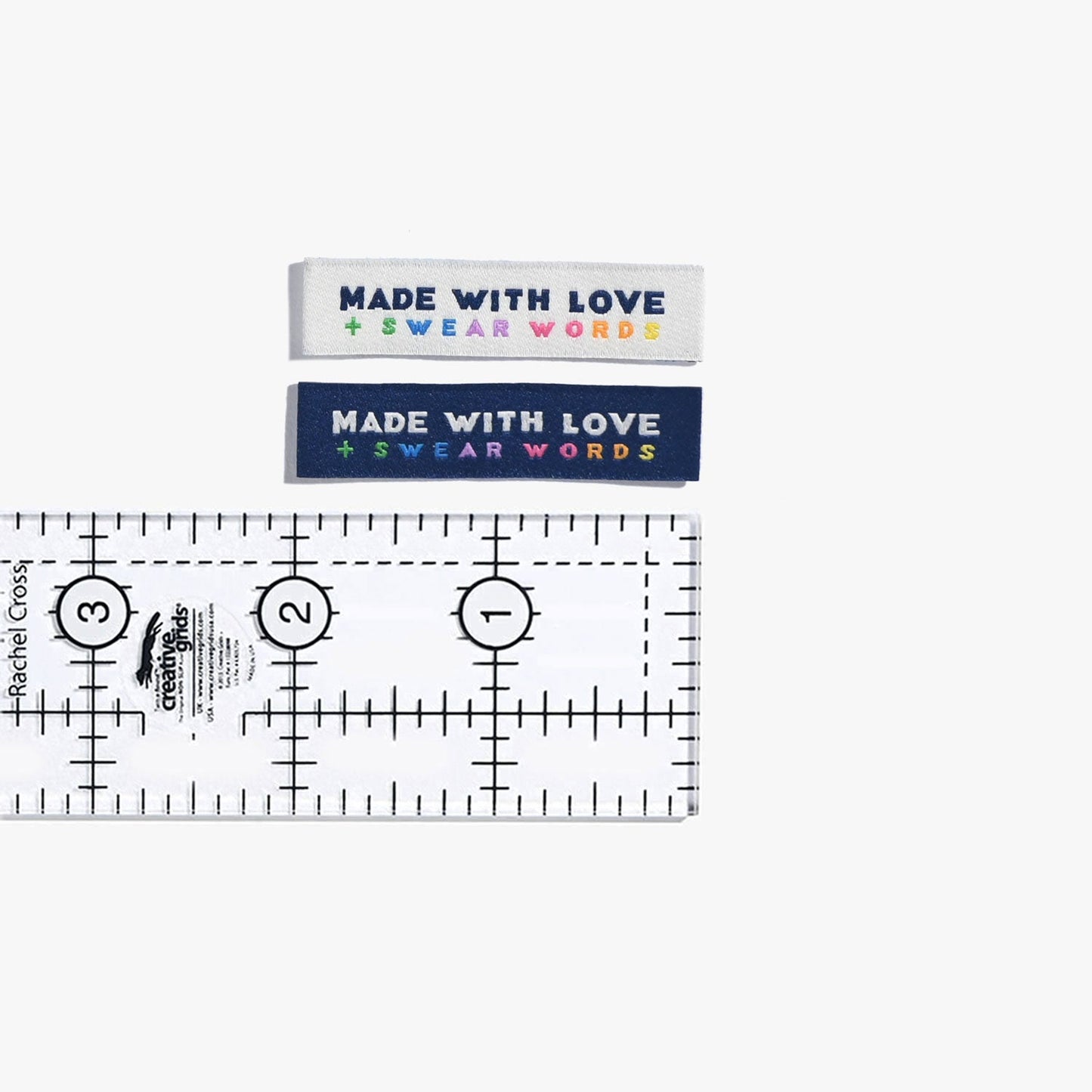 KYLIE AND THE MACHINE Made With Love And Swear Words Sew-in Labels