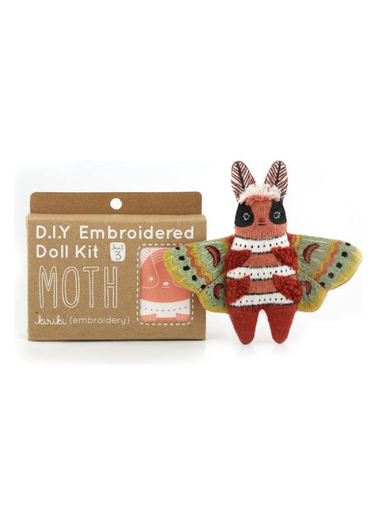 Kiriki Press Moth - Embroidery Kit