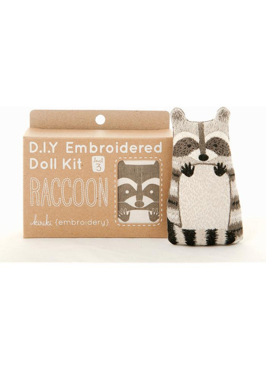 Kiriki Press Raccoon - Embroidery Kit