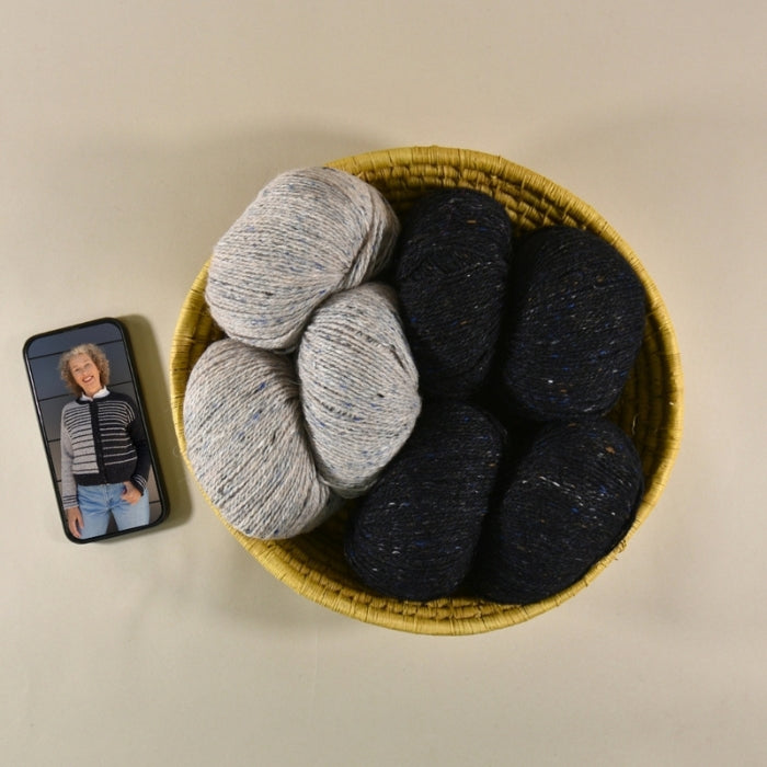 Vera Loves Knitting Segue Cardigan Kit