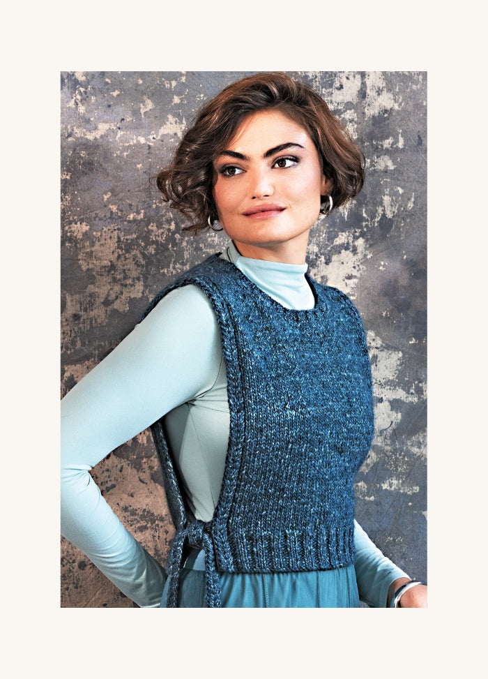 Noro Short Story Vest Kit (Pattern Not Included)