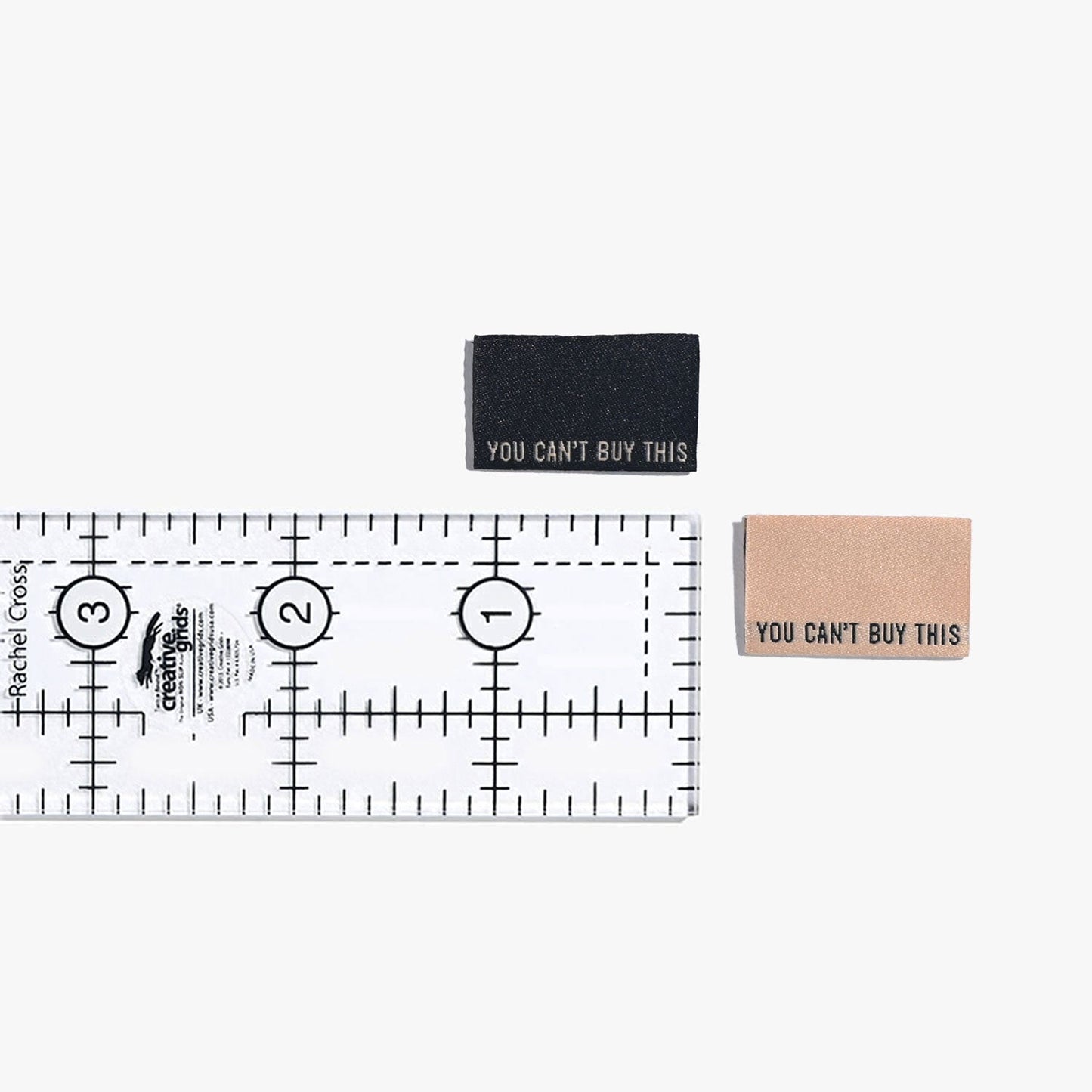 KYLIE AND THE MACHINE You Can't Buy This (Black and Cream) Sew-in Labels