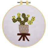 Make It Cactus Pot Embroidery Kit