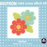 Beutron Mini Cross Stitch - Daisies