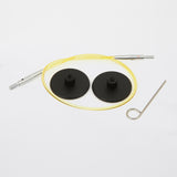 Knit Pro Interchangeable Cable yellow 40cm - Morris & Sons Australia