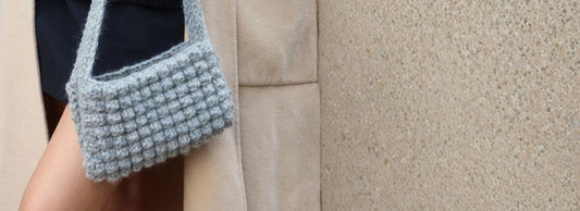 How to Crochet a Bobble Stitch Bag