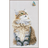 VERVACO COUNTED CROSS STITCH KIT FOREST CAT