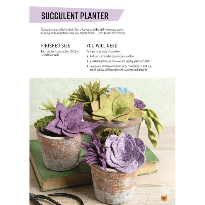 All-New 20 To Make: Felt Flowers