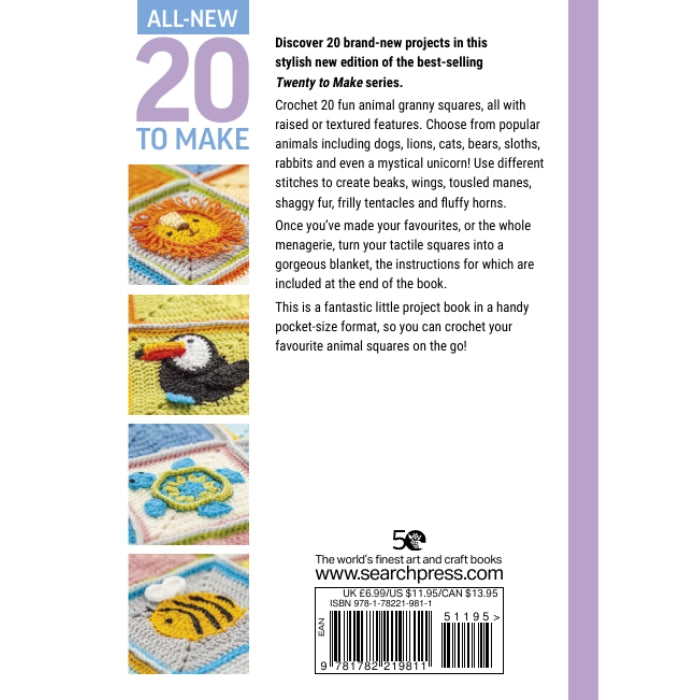 All-New 20 To Make: Animal Granny Squares