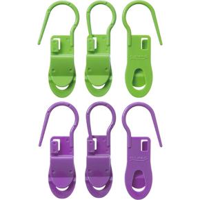 Clover Locking Stitch Markers With Clip