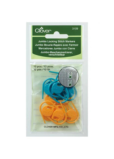 Clover Jumbo Locking Stitch Markers