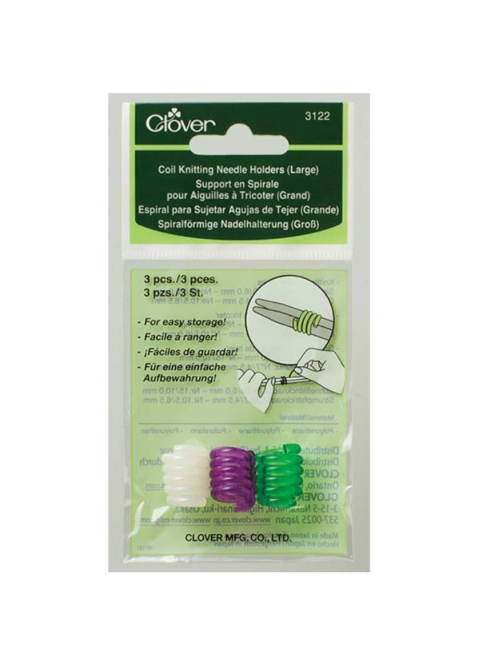 Clover Coil Knitting Needle Holders