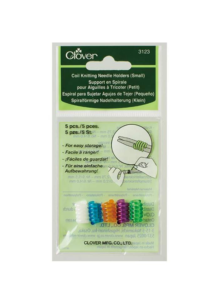 Clover Coil Knitting Needle Holders