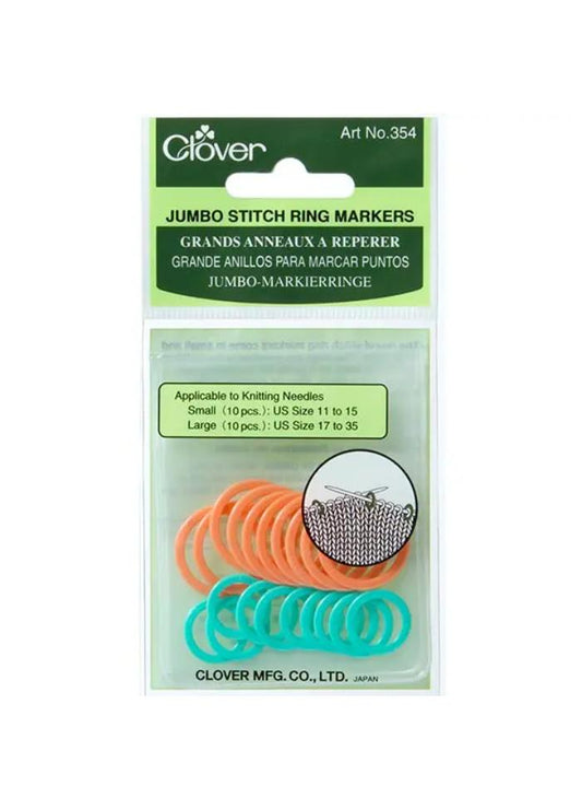 Clover Jumbo Stitch Ring Markers