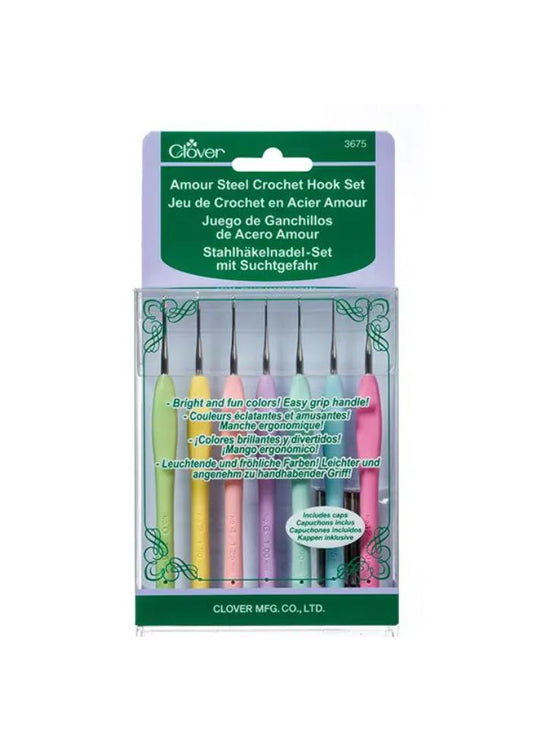 Clover Amour Crochet Hook Set 0.60-1.75mm