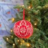 Arne & Carlos - 24 Christmas Balls - Digital Pattern