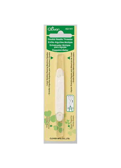 Clover Double Needle Threader