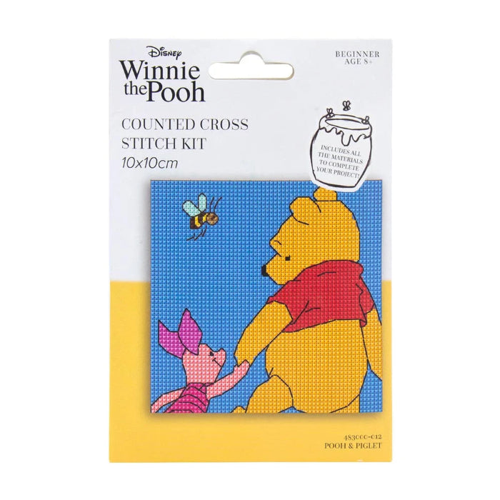 Disney Pooh & Piglet Cross Stitch Kit