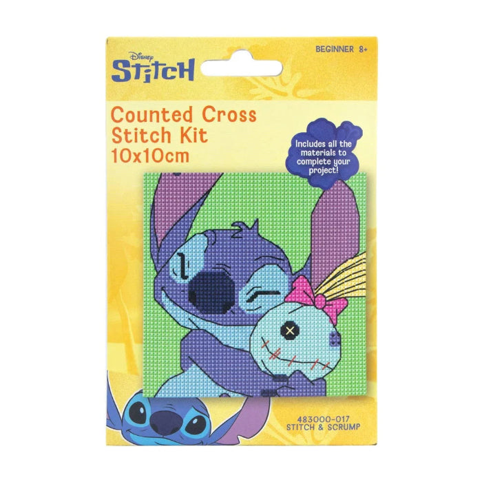 Disney Stitch & Scrump Cross Stitch Kit