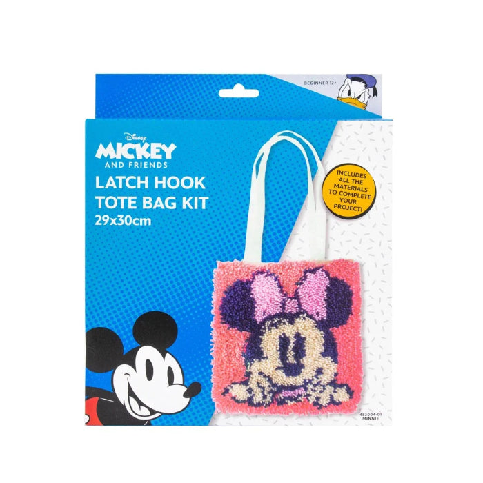 Disney Minnie Mouse Latch Hook Tote Kit