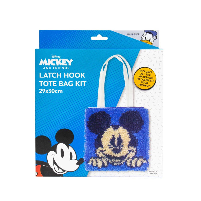 Disney Mickey Mouse Latch Hook Tote Kit
