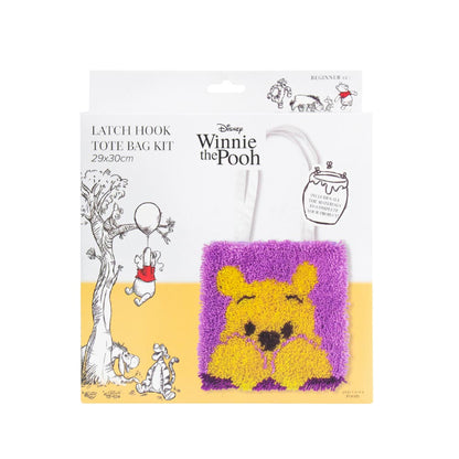 Disney Winnie the Pooh Latch Hook Tote Kit