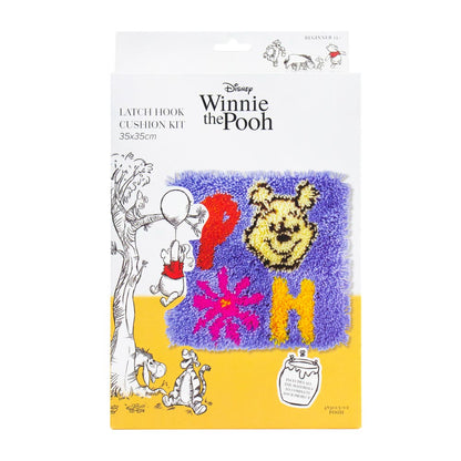 Disney Winnie the Pooh Latch Hook Cushion Kit