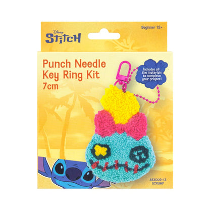 Disney Scrump Punch Needle Key Ring Kit