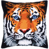 VERVACO CROSS STITCH CUSHION KIT TIGER