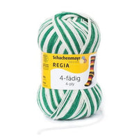 5389 Green White Stripe