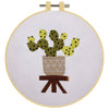 Make It Cactus Pot Embroidery Kit