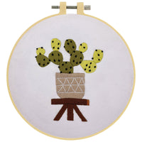 Make It Cactus Pot Embroidery Kit