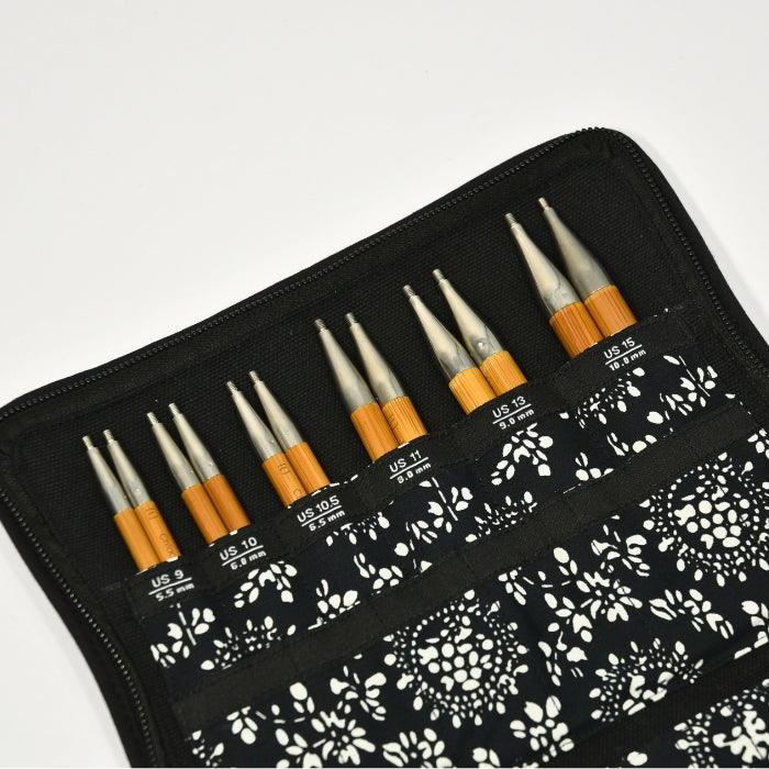 ChiaoGoo Spin Bamboo Interchangeable Set 5" (13cm) - Complete