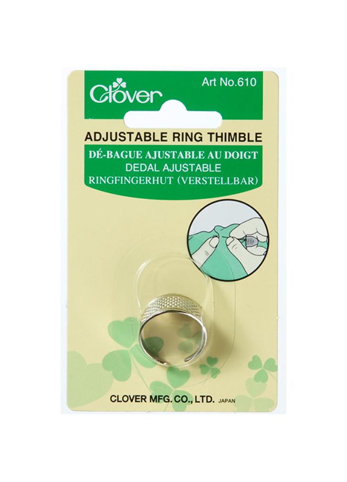 Clover Adjustable Ring Thimble