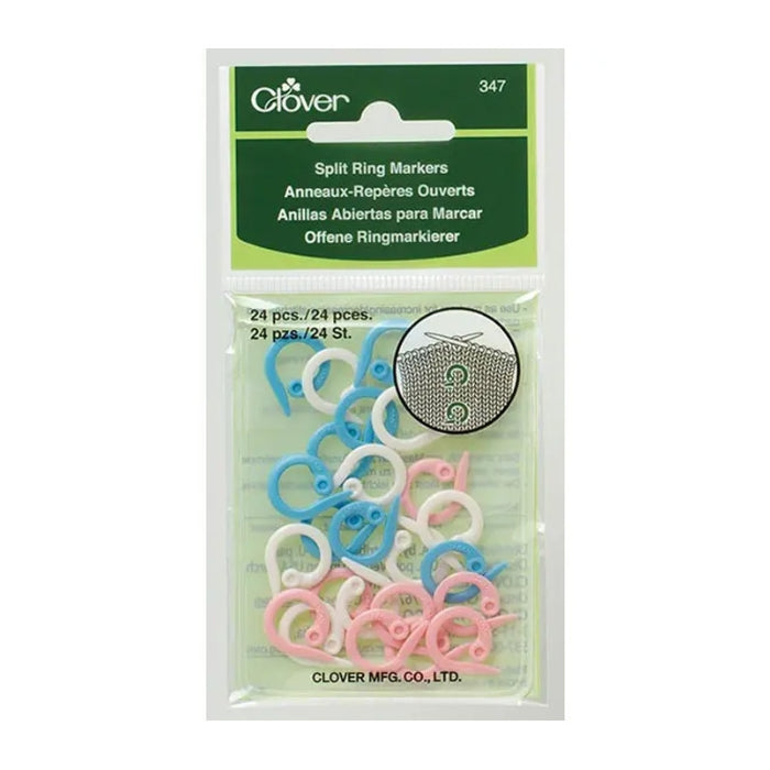 Clover Split Ring Markers