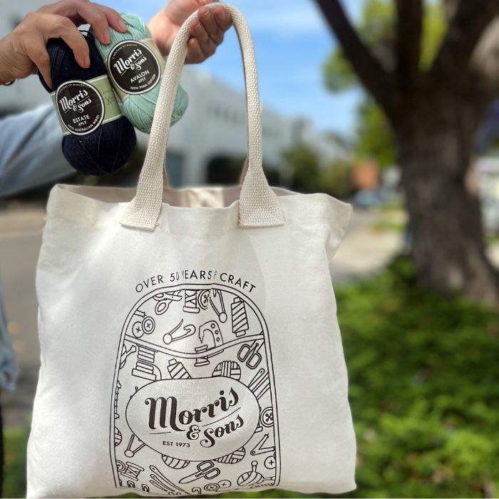 Morris & Sons Over 50 Years of Craft Tote Bag