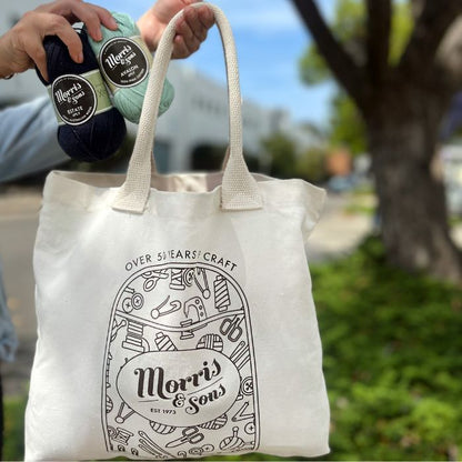 Morris & Sons Over 50 Years of Craft Tote Bag
