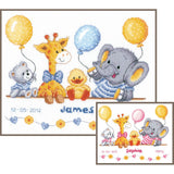 VERVACO COUNTED CROSS STITCH KIT BABY SHOWER II