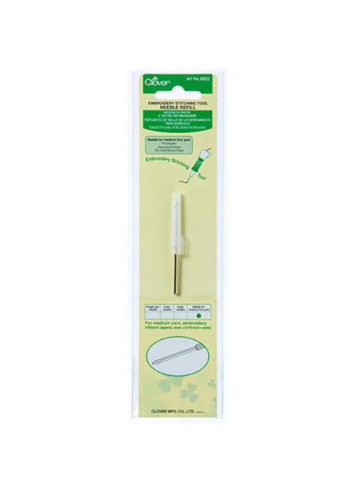 Clover Embroidery Stitch Tool Needle Refill Medium-Fine Yarn