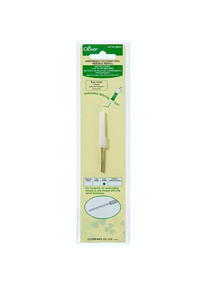 Clover Embroidery Stitch Tool Needle Refill 6Ply