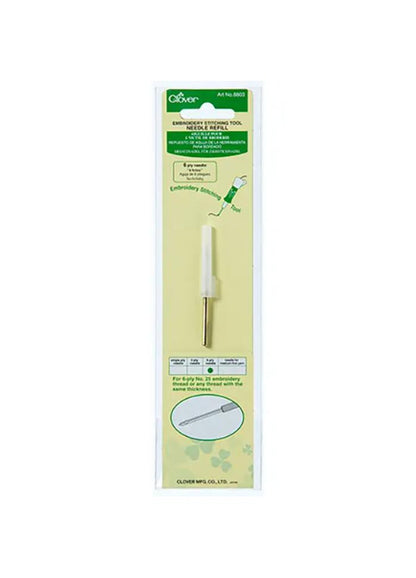 Clover Embroidery Stitch Tool Needle Refill 6Ply
