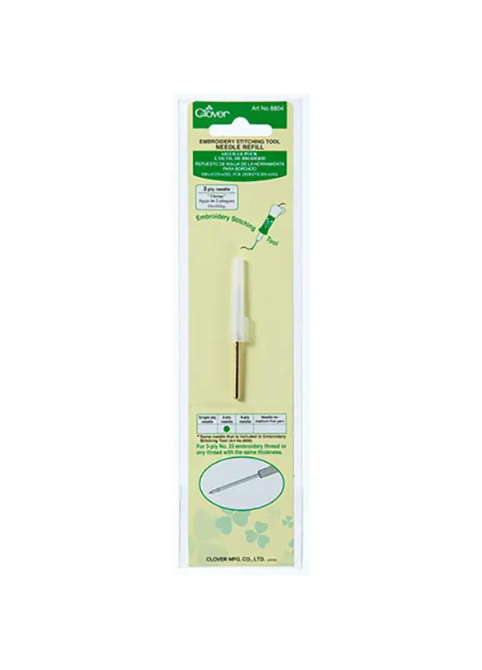 Clover Embroidery Stitch Tool Needle Refill 3Ply
